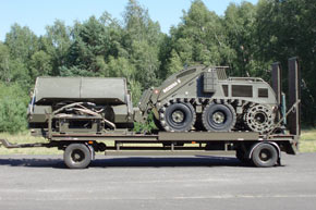 Transport of the system