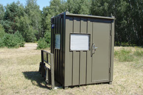 Shelter for operator