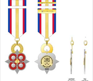 Golden Linden Decoration of Minister of Defence of the Czech Republic