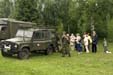 Ukázka techniky - Landrover R7