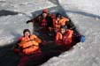 Checking the Gear for Icy Water