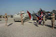 Iraqi, Czech and British Flags