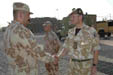 LTC Jiří Neubauer greets MG John Cooper