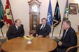 From the left: Pavel Masek, Jiri Sedivy, Mirek Topolanek