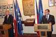 From the left: Prime Minister and Minister of Defence