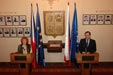 New and outgoing defence ministers