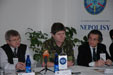 General Ivo Zbořil at the press conference