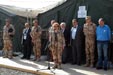 From the right: Deputy Defence Minister Jaroslav Kopriva, LTG Vlastimil Picek, Foreign Minister Karel Schwarzenberg, Senator Petr Pithart, and Defence Minister Vlasta Parkanova speaking
