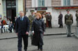 Ministryně obryny položila věnec k pomníku