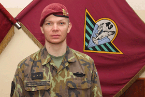 First Lieutenant Marek Stepanek